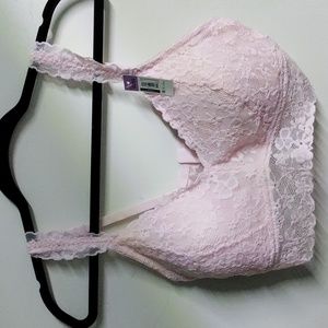 No Boundaries, bralette, xl, light pink